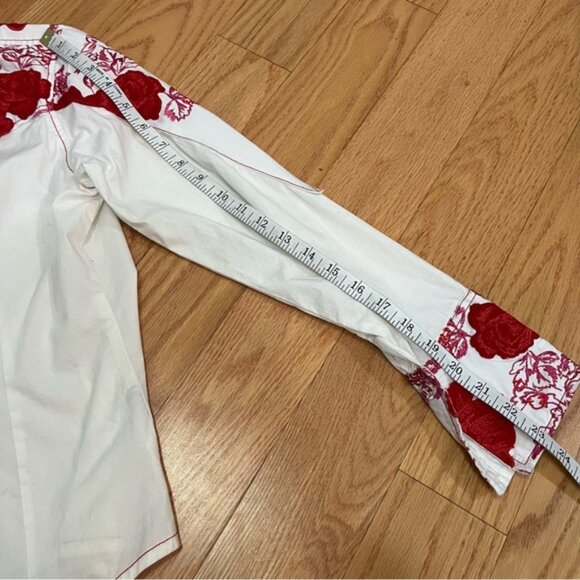 Coastal owgirl ockabilly mbroidered utton own - Picture 10 of 11